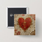 My Heart  Button (Vorne & Hinten)