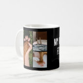 My Heart Has Four Legs Dog Love Design Kaffeetasse (Vorderseite Links)