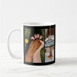 My Heart Has Four Legs Dog Love Design Kaffeetasse