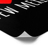 My Heart Is In New Mexico Cute American State Poster (Ecke)