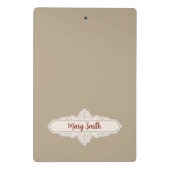 My Heart  Mini Klemmbrett (Rückseite)