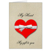My Heart, My Gift to you -- Forever Personalize (Vorne)