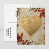 My Heart  Postkarte (Vorne/Hinten)