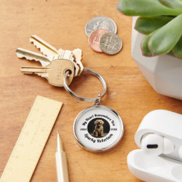 My Heart Remembers You Pet Memorial Schlüsselanhänger