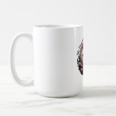 My Heart Swims Only for You Swan Heart T-Shirt Kaffeetasse (Links)