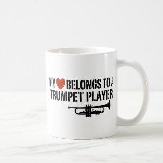 My Heart Trumpet Player Kaffeetasse