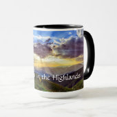 My Heart's in the Highlands Coffee Mug Tasse (VorderseiteRechts)