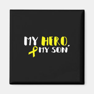My Held My Son - Gold Ribbon Kinderkrebs im Krieg Magnet