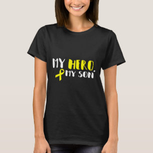 My Held My Son - Gold Ribbon Kinderkrebs im Krieg T-Shirt