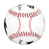 My Hero My Dad Custom Baseball (Vorderseite)