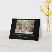 My heroes have always been Cowboys... Karte (Gelbe Blume)