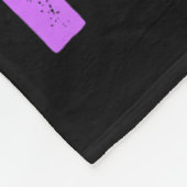 My Heroes I Wear Purple For My Mom Heimer Awarenes Fleecedecke (Ecke)