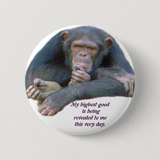 My Highest Good_ Button_by Elenne Boothe Button (Vorderseite)