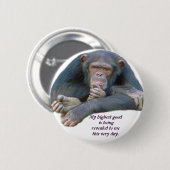 My Highest Good_ Button_by Elenne Boothe Button (Vorne & Hinten)