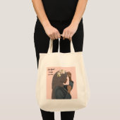 My Hijab is my Crown Tote Tragetasche (Vorderseite (Produkt))