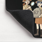 My History Teacher Survived 67 Days Of Me Student Mousepad (Ecke)