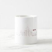 My Home Qatar – Minimalist Design Kaffeetasse (Mittel)