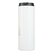 My Home Qatar – Minimalist Design Thermosbecher (Rückseite)