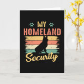 My homeland security karte (Gelbe Blume)