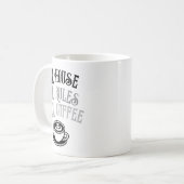 My House My Rules My Coffee Funny Coffee Mug  Kaffeetasse (Vorderseite Links)