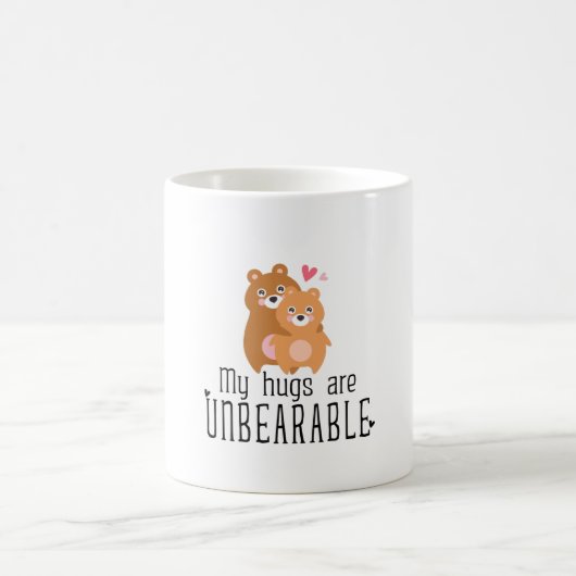 My Hugs Are Unbearable Kaffeetasse (Mittel)