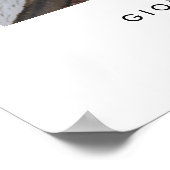 My humans are getting married wedding Welcome Sign Poster (Ecke)