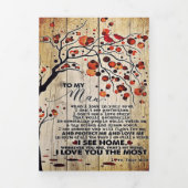 My Husband Gift | Letter For Him | Dreifach Gefaltete Ankündigung (Cover)