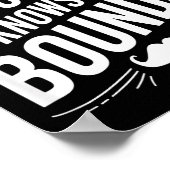 My Hycrisy Knows No Bounds Sarcastic Funny Quote  Poster (Ecke)