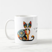 My "I Knocked Something off the Table" Face Cat Kaffeetasse (Links)