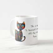 My "I Knocked Something off the Table" Face Funny  Kaffeetasse (Vorderseite Links)