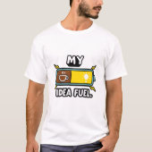 My Idea Fuel – Coffee Powered Electrical Engineer T-Shirt (Vorderseite)