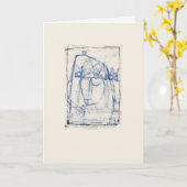 My identification with thoughts karte (Gelbe Blume)