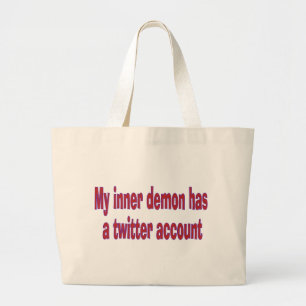 My inner demon große Tragetasche
