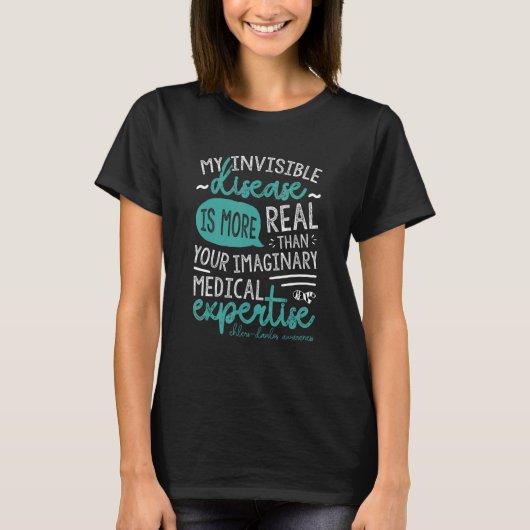 My Invisible Disease  Ehlers Danlos Syndrome Aware T-Shirt (Vorderseite)
