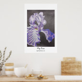 My Iris Poster (Küche)