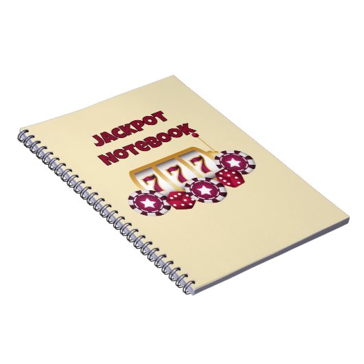 My Jackpot Spiral Notebook Notizblock (Rechte Seite)