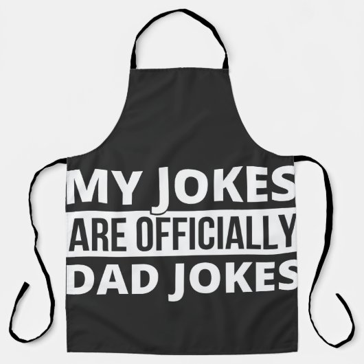 my jokes are dad jokes schürze (Vorderseite)