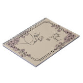 My Journal 2026 – Minimal Floral Line Art Aestheti Notizblock (Linke Seite)