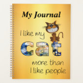 "My Journal" Planer (Vorderseite)