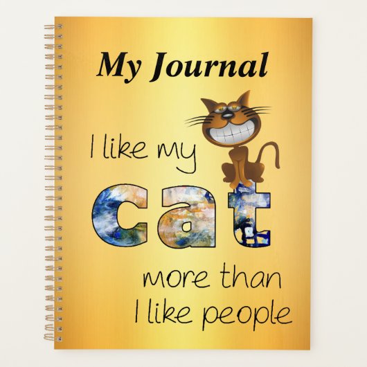 "My Journal" Planer (Vorderseite)
