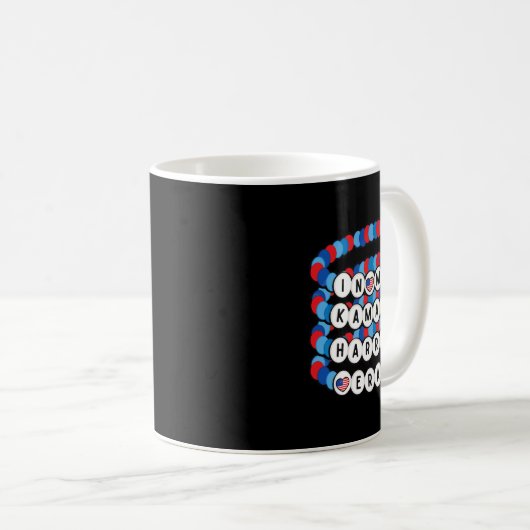 My Kamala Harris Era Harris Democrat Harris 2024 B Kaffeetasse (VorderseiteRechts)