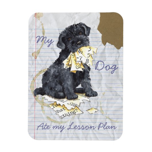 My Kerry Ate My Lessingplan Magnet (Vertikal)