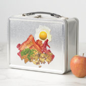 My Ketschup Gone Squatchin for Bacon Breakfast Metall Brotdose (Beispiel)