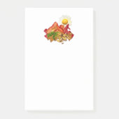 My Ketschup Gone Squatchin for Bacon Breakfast Post-it Klebezettel (Vorderseite)