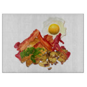 My Ketschup Gone Squatchin for Bacon Breakfast Schneidebrett (Vorderseite)