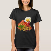 My Ketschup Gone Squatchin for Bacon Breakfast T-Shirt (Vorderseite)