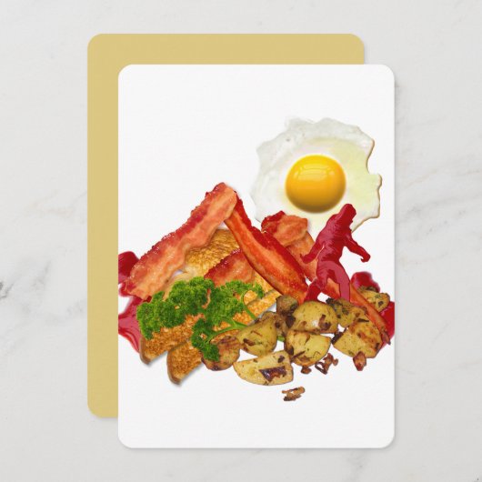 My Ketschup Gone Squatchin for Bacon Decor (Vorne/Hinten)