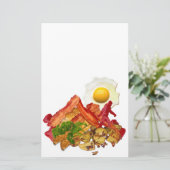 My Ketschup Gone Squatchin for Bacon Decor Briefpapier (Stehend Vorderseite)