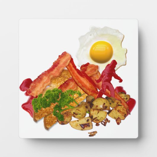 My Ketschup Gone Squatchin for Bacon Decor Fotoplatte (Vorderseite)