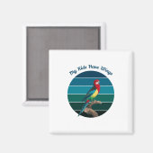 My Kids Have Wings Magnet (Vorderseite/Rückseite)
